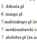 AleDobre.pl - tylko 15 punktw dzieli od 1 miejsca w prestiowym rankingu sklepw internetowych Money.pl i Gazeta.pl!