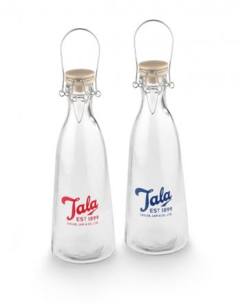 Butelka szklana z zamkniciem (pojemno 1 litr) Vintage Retro   – Tala
