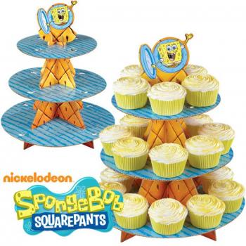 Patera na muffiny SpongeBob, 3-poziomowa – 1512-5130 – Wilton