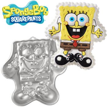 Forma do ciasta „SpongeBob Kanciastoporty”  - 2105-5135 - Wilton