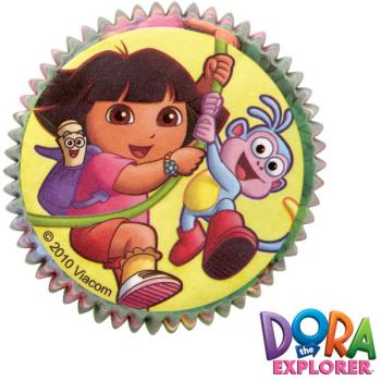 Papilotki do muffinw „Dora poznaje wiat”  - 415-6305 - Wilton