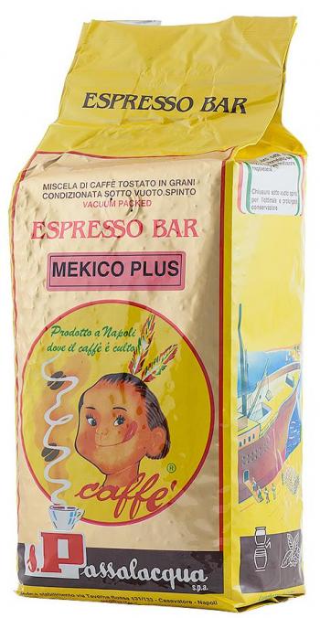 Kawa w ziarnach Mekico Plus (1000 g) - Passalacqua