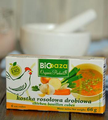Kostki rosoowe drobiowe, bulion (6 x 11 g ) - Bio Oaza Organic Products