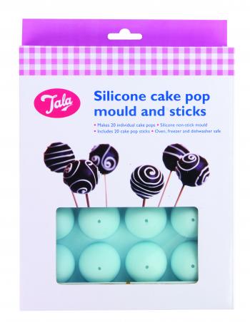 Forma silikonowa do cake pops (20 ciasteczek) – Tala