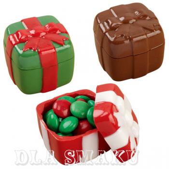 Foremka do czekoladek w ksztacie witecznych prezentw 3D - 2115-0020 - Wilton