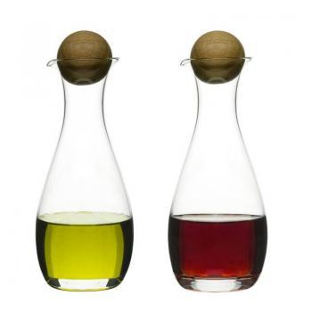 Zestaw 2 buteleczek do oliwy i octu (pojemno 0.33 L) - Nature - Sagaform