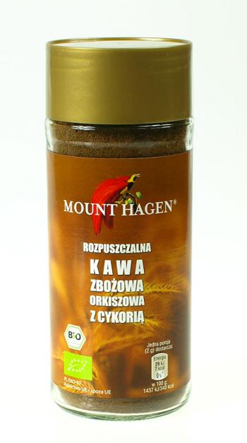 Kawa zboowa rozpuszczalna orkiszowa z cykori (100 g) - Mount Hagen