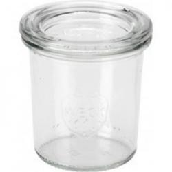 Soik prosty ze szklanym wieczkiem (140 ml) - Weck