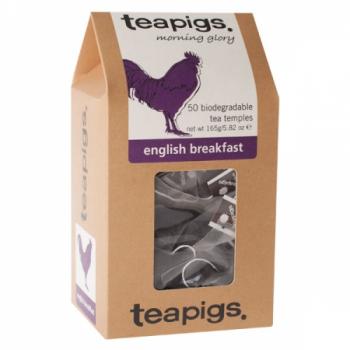 Herbata English Breakfast w piramidkach (50 sztuk) - Teapigs