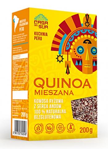 Quinoa komosa ryowa mieszana (200 g) - Casa del Sur