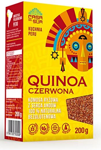 Quinoa komosa ryowa czerwona (200 g) - Casa del Sur