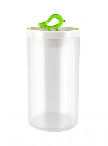 Pojemnik z przykrywk Livio (pojemno: 1200 ml), zielony - Vialli Design