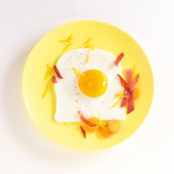 Foremki silikonowe do jajek, omletw, plackw w ksztacie tostw - zestaw (2 sztuki), te - Mastrad
