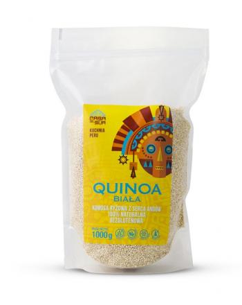 Quinoa biaa (1000 g), due opakowanie XXL - Casa del Sur