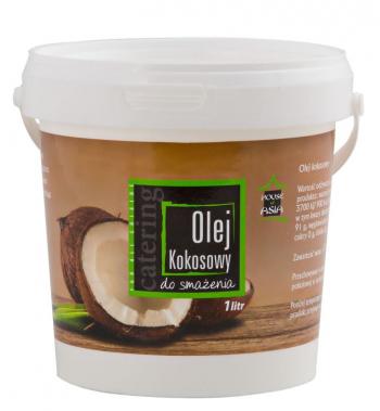 Olej kokosowy - due opakowanie (pojemno: 1 litr) - House of Asia