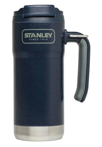 Kubek termiczny z uchwytem Adventure (pojemno: 470 ml), granatowy - Stanley
