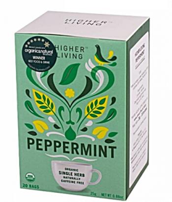 Herbata Peppermint (20 saszetek, 25 g) - Higher Living 