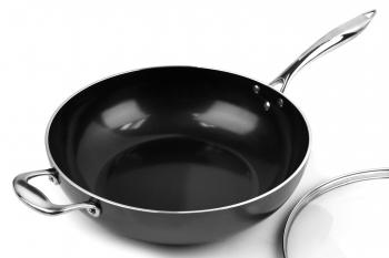 Ceramiczny wok z pokrywk, rednica 32 cm - Kyocera
