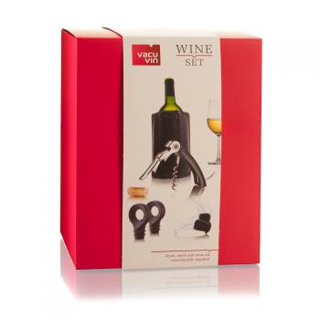 Zestaw do podawania wina dla pocztkujcych (4 elementy) - Vacu Vin