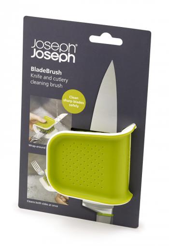 Szczoteczka do sztucw BladeBrush, kolor: zielony - Joseph Joseph