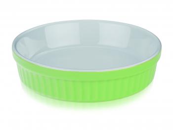 Naczynie ceramiczne do creme brulee (rednica: 12 cm), zielone - Kela
