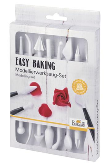 Narzdzia do dekoracji z fondantu i gum paste (8 sztuk) - Easy Baking - Birkmann
