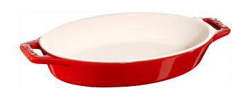 Owalny pmisek ceramiczny czerwony (pojemno: 1,1 l.) - Cooking - Staub