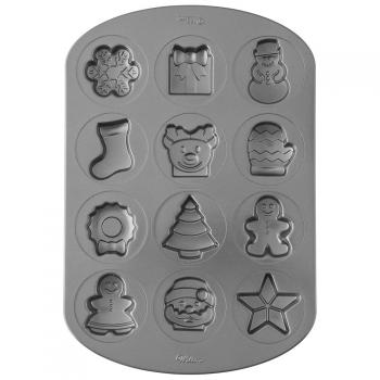 Forma metalowa do ciastek w witecznych ksztatach - 2105-4422 - Wilton