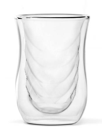 Szklanki z dzbankiem z podwjn ciank (szklanka 6 szt. 300 ml, dzbanek 1200 ml) - Cristallo - Vialli Design