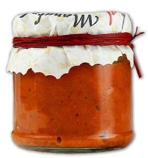 Tapenada z suszonych na socu pomidorw i pieczonej papryki