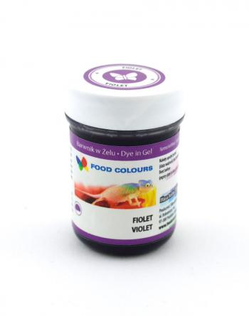 Barwnik spoywczy w elu, fiolet (35 g) - Food Colours