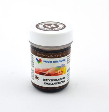 Barwnik spoywczy w elu, brz czekoladowy (35 g) - Food Colours