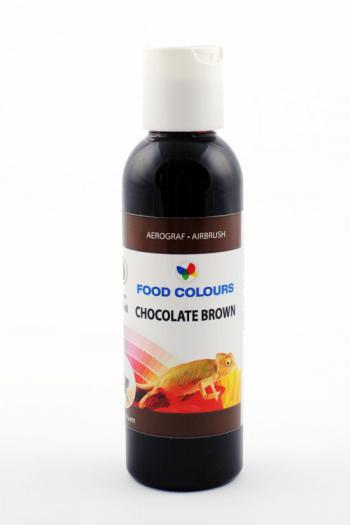 Barwnik w pynie do aerografu, brz czekoladowy (60 ml) - Food Colours 