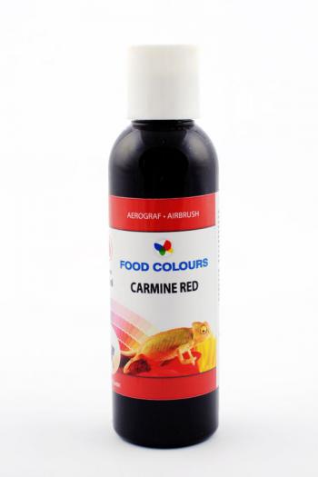 Barwnik w pynie do aerografu, czerwony karminowy (60 ml) - Food Colours 