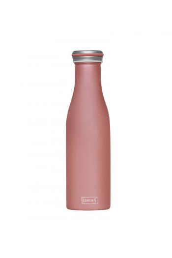 Butelka termiczna stalowa (pojemno: 500 ml), rowe zoto - Lurch 
