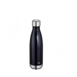 Butelka termiczna stalowa (pojemno: 500 ml), czarna -...