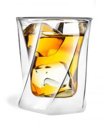 Szklanka do whiskey, z podwjn ciank - Cristallo (pojemno: 300 ml) - Vialli Design 