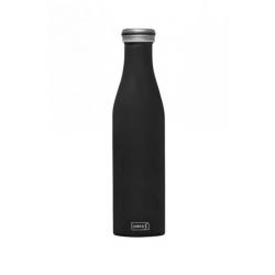 Butelka termiczna stalowa (pojemno: 750 ml), czarna m...