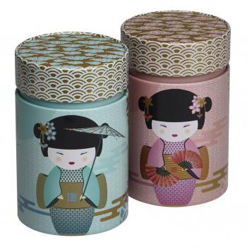 Puszka, pojemnik na herbat, turkusowy (150g) - Little Geisha - Eigenart