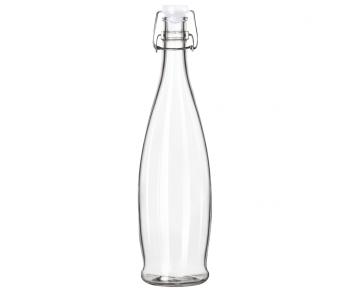 Butelka szklana z zamkniciem (pojemno: 1002 ml) - Shaker