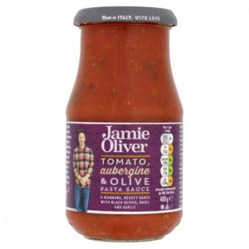 Sos pomidorowy z bakaanem i oliwkami (400 g) - Jamie Oliver