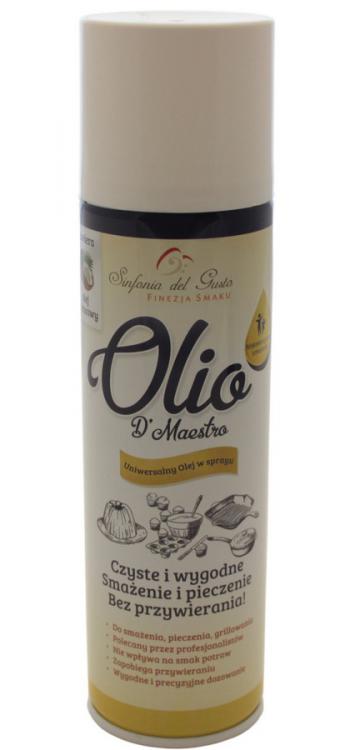 Tuszcz w sprayu do spryskiwania form przed pieczeniem (200 ml) - Olio D' Maestro - AleDobre.pl