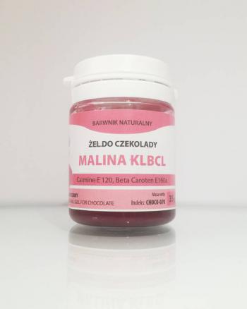 Barwnik naturalny w elu do czekolady, malinowy (35 g) - Food Colours 
