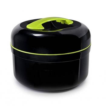 Pojemnik termiczny lunch box, czarno zielony (1,4 l) - Ibili

