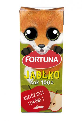 Sok 100% jabko (200 ml) - Fortuna