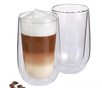 Szklanki do latte macchiato z podwjn ciank poj. 350 ml (2 sztuki) - Verona - Cilio