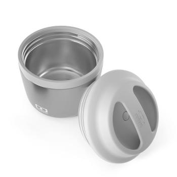 Termos obiadowy Silver (pojemno: 550 ml) - Element New - Monbento