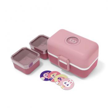 Lunchbox dziecicy Pink Blush (pojemno: 800 ml) - Tresor - Monbento
