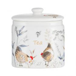Pojemnik ceramiczny na herbat - Country Hens - Price K...