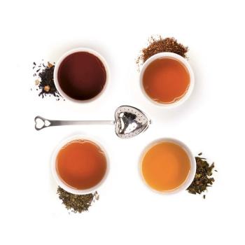 Herbaty organiczne sypkie, 4 mieszanki, z zaparzaczk - Hospitality - Terre d'Oc
